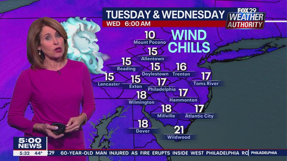 Weather Authority: Monday 5 P.M. forecast